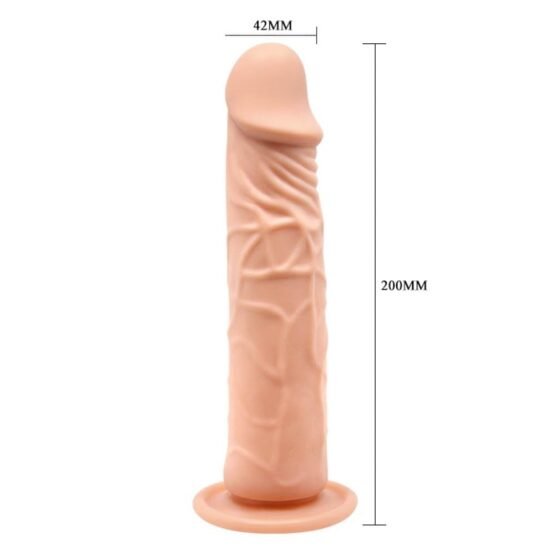 Barbara Calvin 7,8'' Dildo with Suction Cup - Image 5