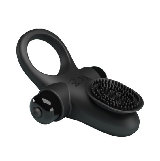 Pretty Love Vibrant Penis Ring 2 Black - Image 5