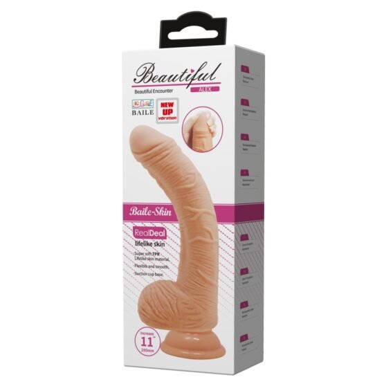 Beautiful Alex 11'' Vibrating Dildo