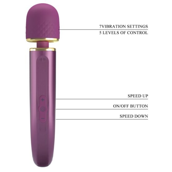 Pretty Love Colorful Massager Purple - Image 11