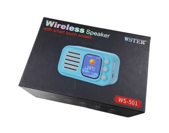 Ασύρματο ηχείο Bluetooth με οθόνη - WS-501 - 811788 - Red - Image 2