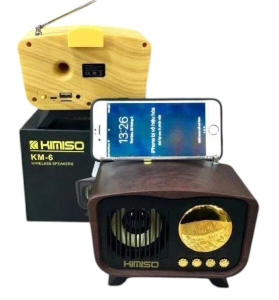 Ασύρματο ηχείο Bluetooth - KM-6 - 886366 - Dark Brown - Image 2