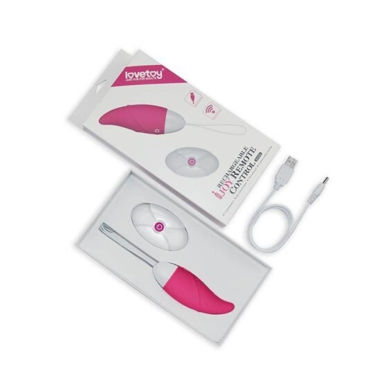 IJOY Wireless Remote Control Rechargeable Egg Pink 3 - Image 2