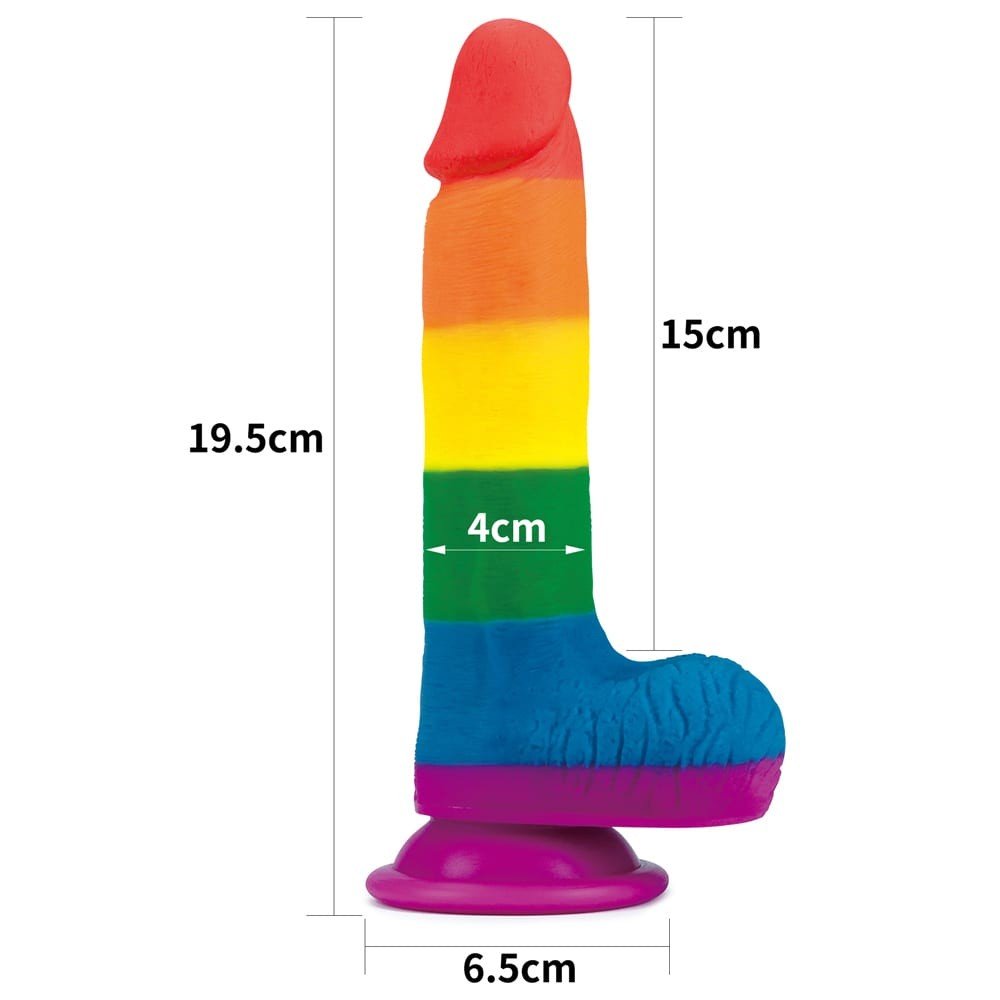 7.5'' Prider Dildo - Image 7