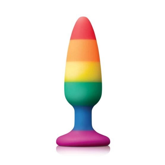 Colours - Pride Edition - Pleasure Plug - Medium -Rainbow - Image 2