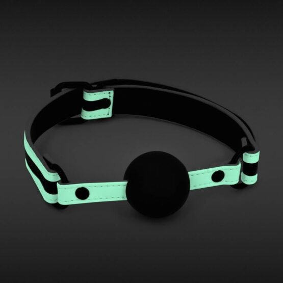 GLO Bondage - Ball Gag - Green - Image 3