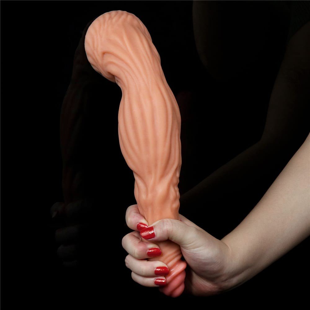 9.5" Dual-Layered Sillicone Cock - Image 2