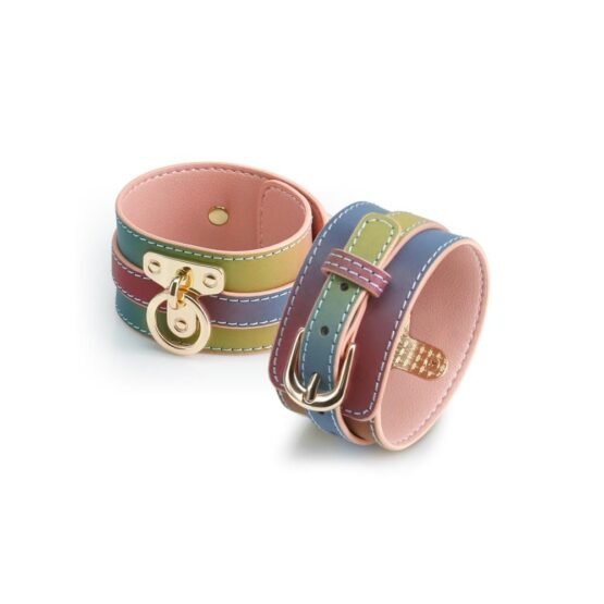 Spectra Bondage - Ankle cuff - Rainbow - Image 2