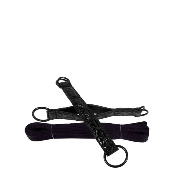 Sinful Black Bed Restraint Straps - Image 2