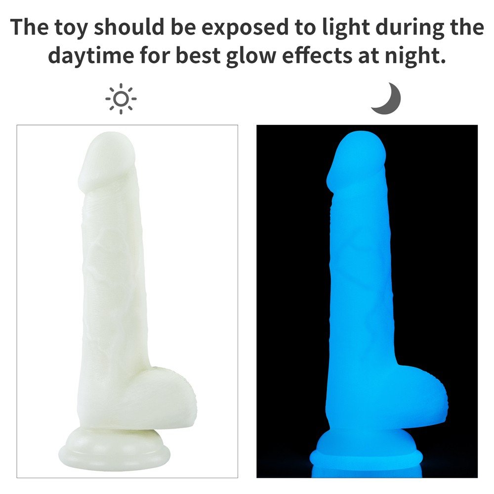 7.0'' Lumino Play Silicone Dildo - Image 2