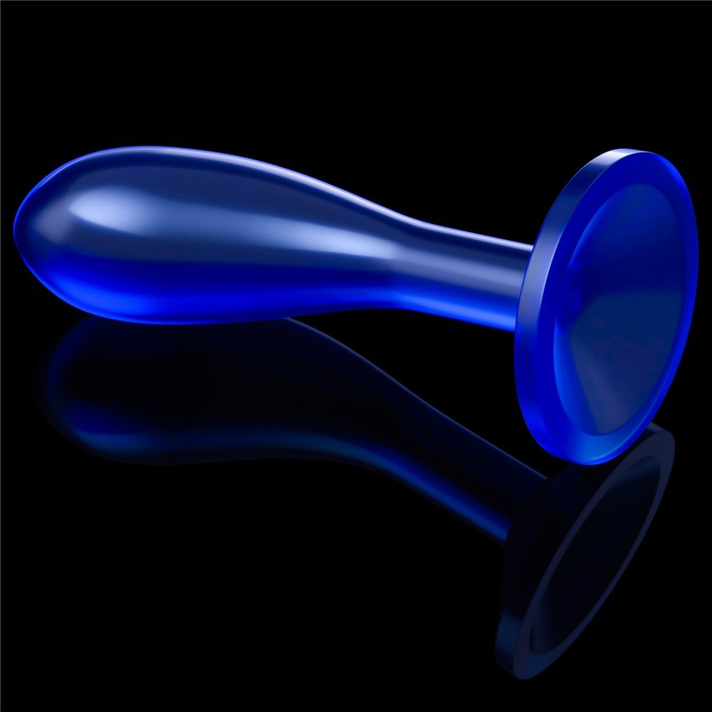 Flawless Clear Prostate Plug 6.0'' Blue - Image 2