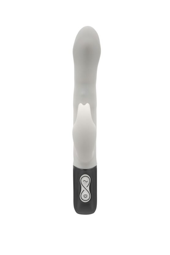 TITANZ 8.5" SILICONE RECHARGEABLE VIBRATOR IN IVORY WHITE - Image 5