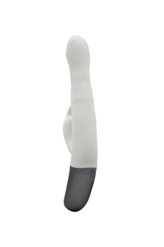TITANZ 8.5" SILICONE RECHARGEABLE VIBRATOR IN IVORY WHITE - Image 7