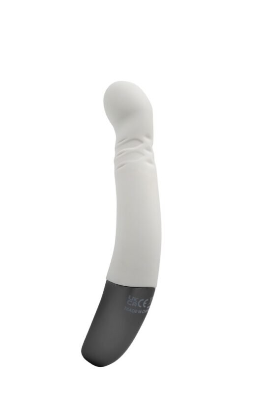 TITANZ 8" SILICONE RECHARGEABLE VIBRATOR IN IVORY WHITE - Image 7