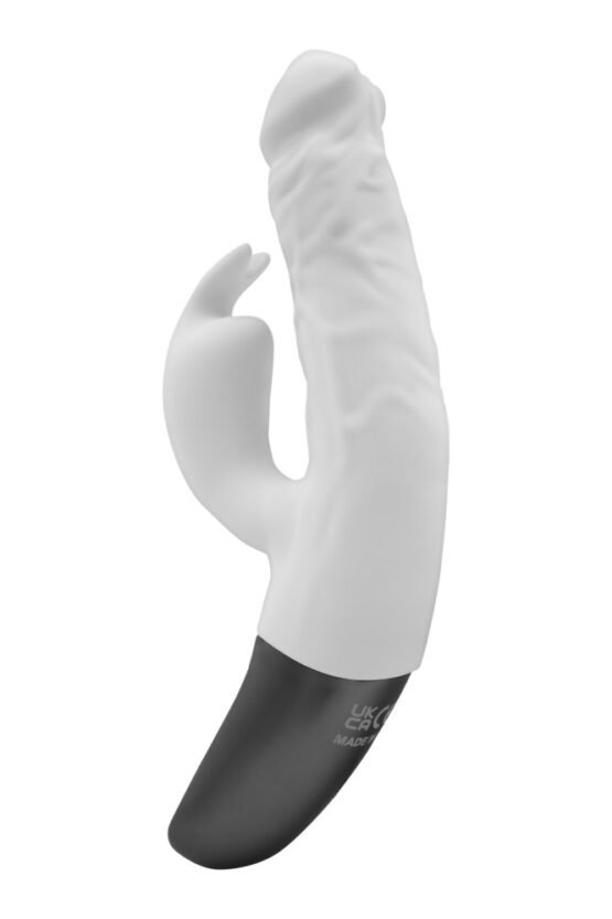 TITANZ 7" SILICONE RECHARGEABLE VIBRATOR IN IVORY WHITE - Image 7