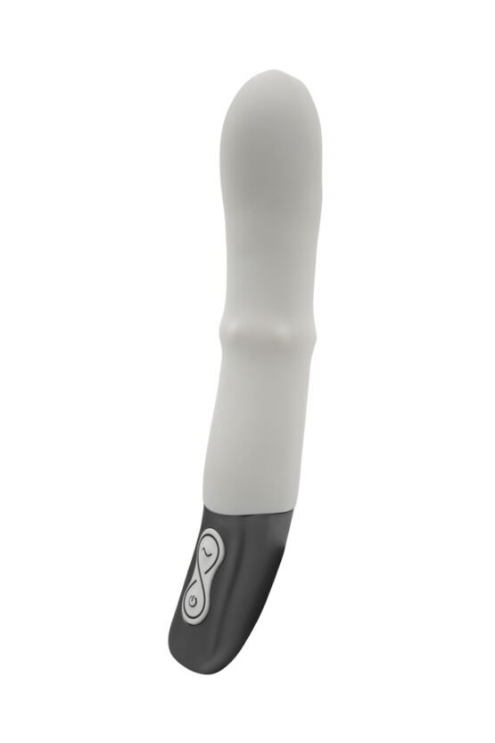 TITANZ 7" SILICONE RECHARGEABLE VIBRATOR IN IVORY WHITE - Image 4