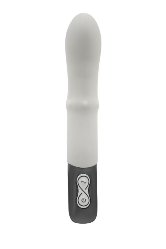 TITANZ 7" SILICONE RECHARGEABLE VIBRATOR IN IVORY WHITE - Image 5