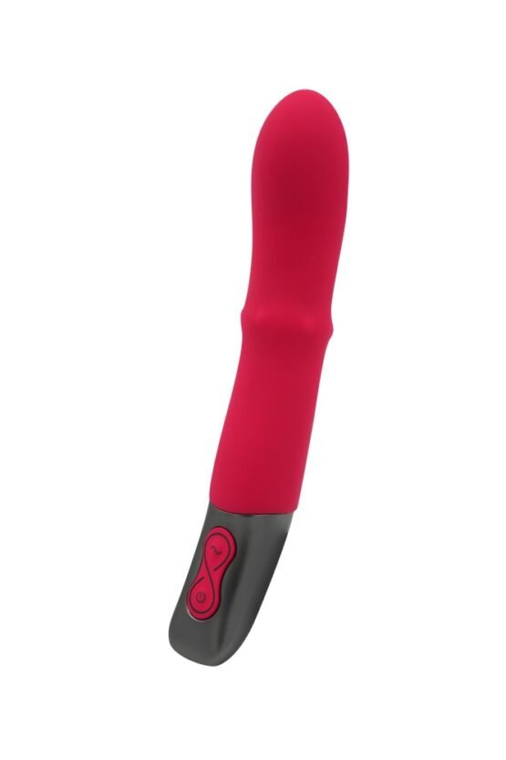 TITANZ 7" SILICONE RECHARGEABLE VIBRATOR IN PINK - Image 4