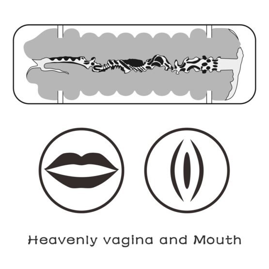 Virgin-skin Blowout Double Side Stroker Vagina and Mouth - Image 4