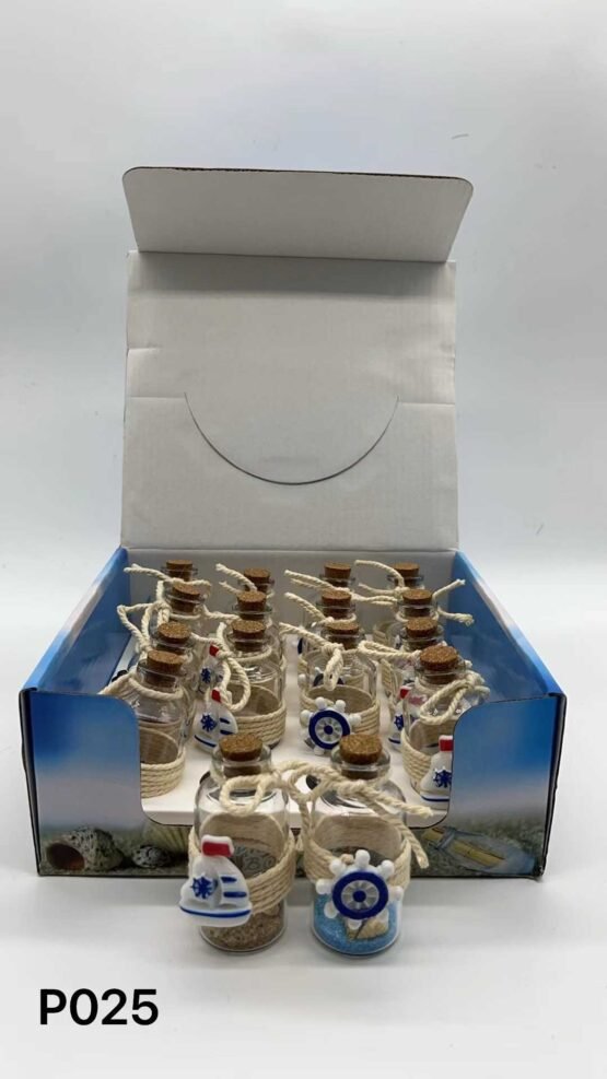 Διακοσμητικό Souvenir - Μπουκαλάκι με κοχύλια - 20pcs - 251728 - Image 2