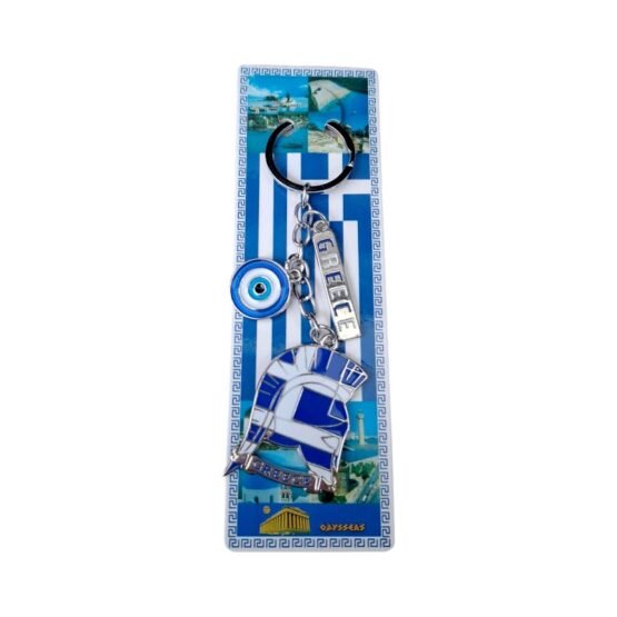 Τουριστικό μπρελόκ Souvenir - Σετ 12pcs - Greece - 127204
