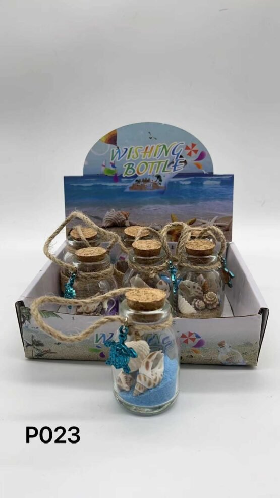 Διακοσμητικό Souvenir - Μπουκαλάκι με κοχύλια - 6pcs - 251711 - Image 2