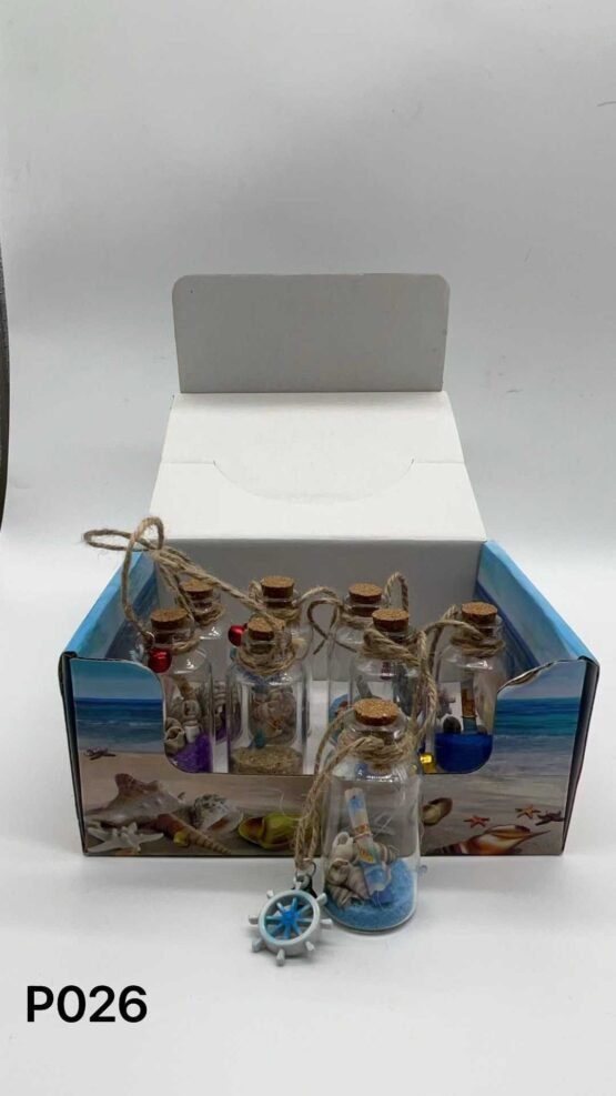 Διακοσμητικό Souvenir - Μπουκαλάκι με κοχύλια - 20pcs - 251735 - Image 2