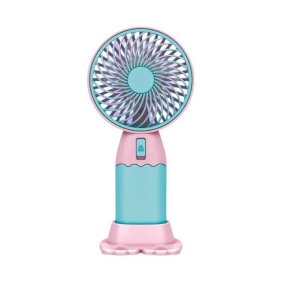Επαναφορτιζόμενος ανεμιστήρας mini - 0808-1 - 033121 - Pink/Blue