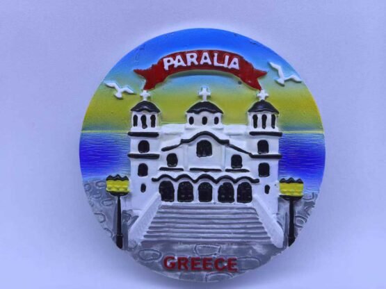 Τουριστικό μαγνητάκι Souvenir - Σετ 12pcs - Paralia - 678417 - Image 2