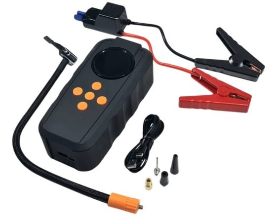 Εκκινητής μπαταρίας οχημάτων Jump Starter & αεροσυμπιεστής - 8000mah - 512004 - Image 2