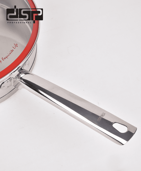 Τηγάνι ανοξείδωτο με καπάκι - 2.5L - CS003-C24 - DSP - 560997 - Image 4