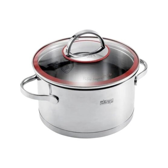 Κατσαρόλα ανοξείδωτη με καπάκι - 2.6L - CS003-B18 - DSP - 561734