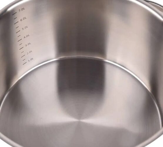 Κατσαρόλα ανοξείδωτη με καπάκι - 2.6L - CS003-B18 - DSP - 561734 - Image 3