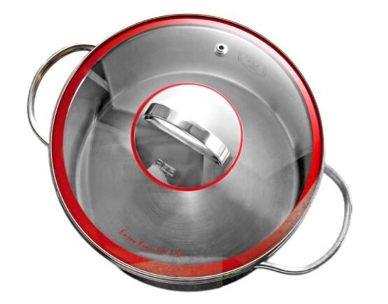 Κατσαρόλα ανοξείδωτη με καπάκι - 2.6L - CS003-B18 - DSP - 561734 - Image 2
