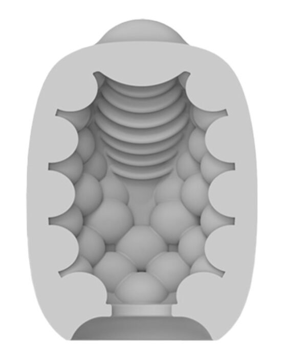 VIBEGGS - Blow Misty - Vibrating Masturbation Sleeve - White - Image 7