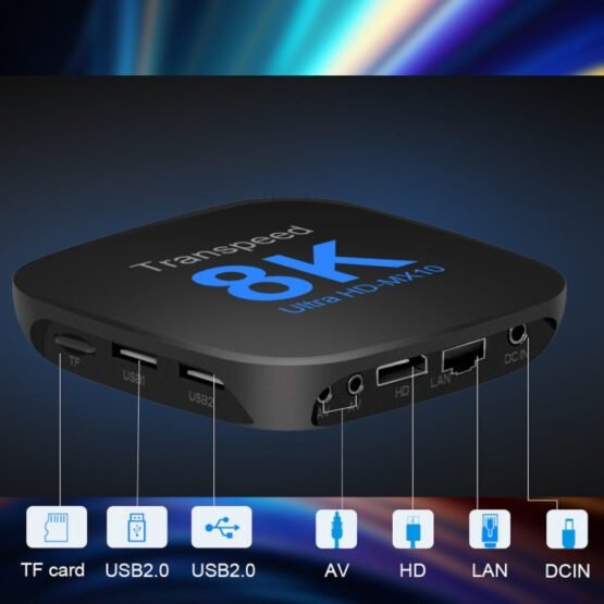 Android TV Box - MX10 8K - 4+64GB - ATV - 812266 - Image 2