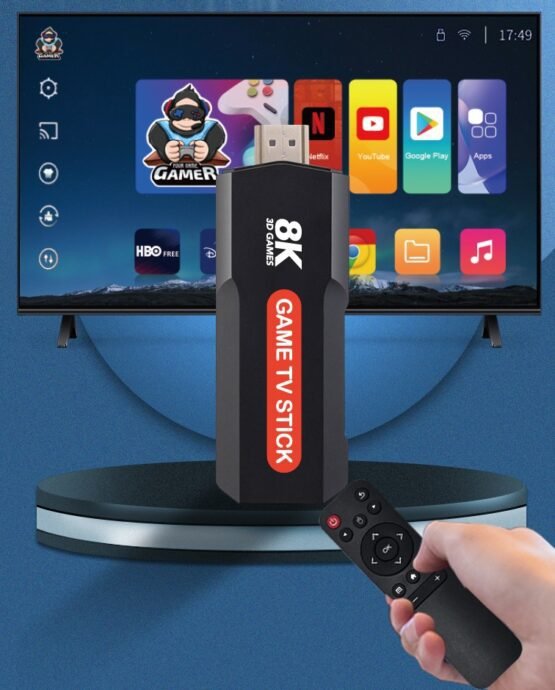 Φορητή κονσόλα παιχνιδιών Stick & TV Box με 2 χειριστήρια - Q9 MAX - 812341 - Image 3