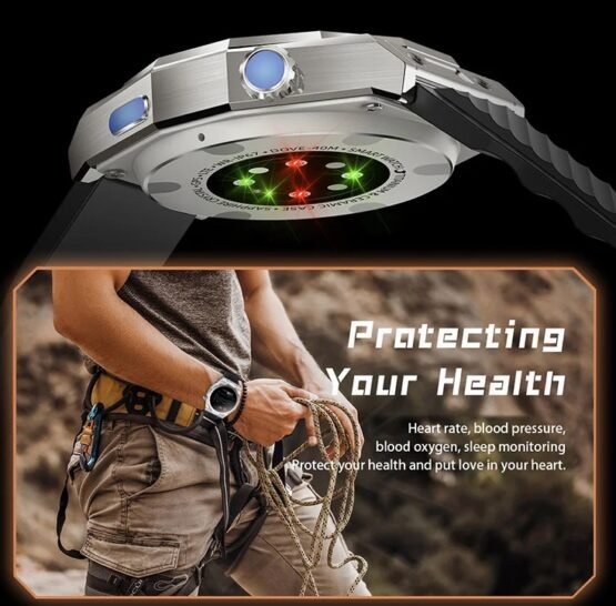 Σετ Smartwatch με 3 λουράκια - Z83 MAX - 880518 - Grey - Image 4