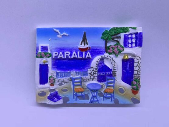 Τουριστικό μαγνητάκι Souvenir - Σετ 12pcs - Paralia - 678420 - Image 2