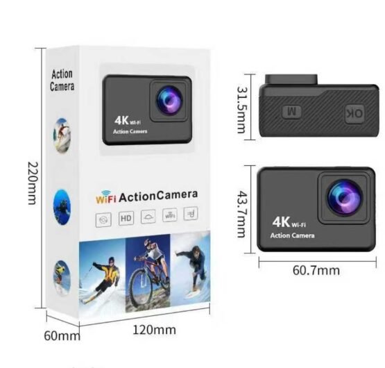 Action camera - V22 - 4K - WiFi - 812853 - Image 2