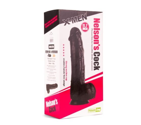 X-MEN Nelson's 11.7 inch Cock Black - Image 2