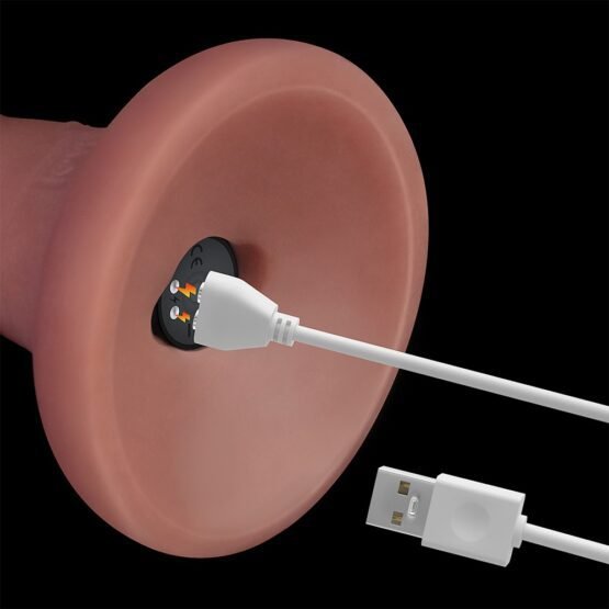 6'' Vibrating Dual Density Power Cock - Image 6