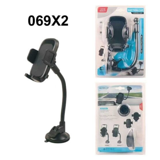 Βάση στήριξης smartphone αυτοκινήτου - JS-069-X2 - 812730 - Black - Image 2
