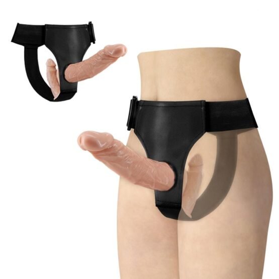 Wearable Harness Strap on Double Ended Realistic Dildo - Image 7