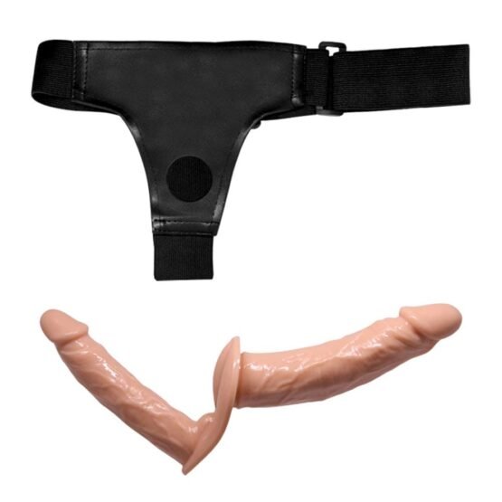 Wearable Harness Strap on Double Ended Realistic Dildo - Image 3