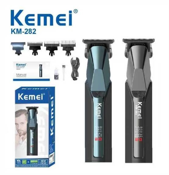 Κουρευτική μηχανή & trimmer - KM-282 - Kemei - Blue - Image 2
