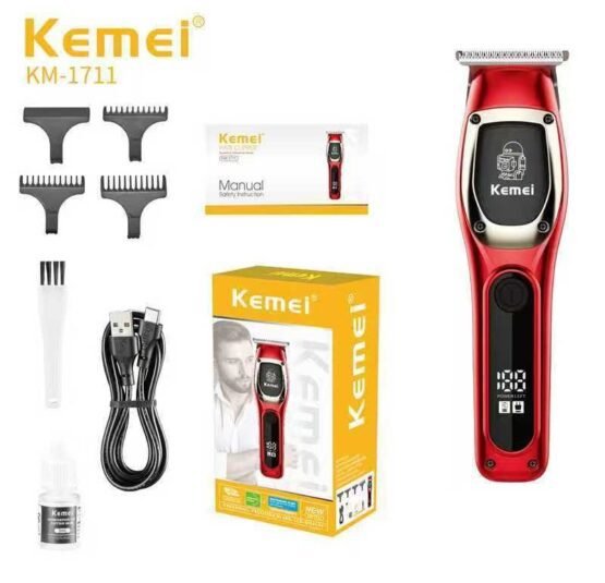 Κουρευτική μηχανή & trimmer - KM-1711 - Kemei - Image 2