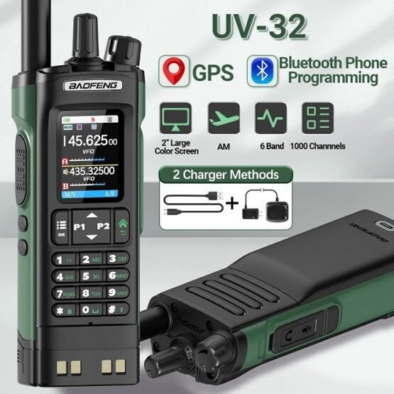 Φορητός πομποδέκτης UHF/VHF - UV32 - Baofeng - 401324 - Image 4