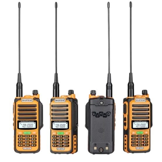 Φορητός πομποδέκτης UHF/VHF - UV98 PRO - Baofeng - 402987 - Orange - Image 2