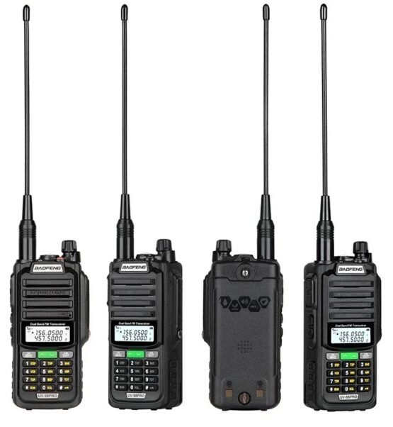 Φορητός πομποδέκτης UHF/VHF - UV98 PRO - Baofeng - 402987 - Black - Image 5